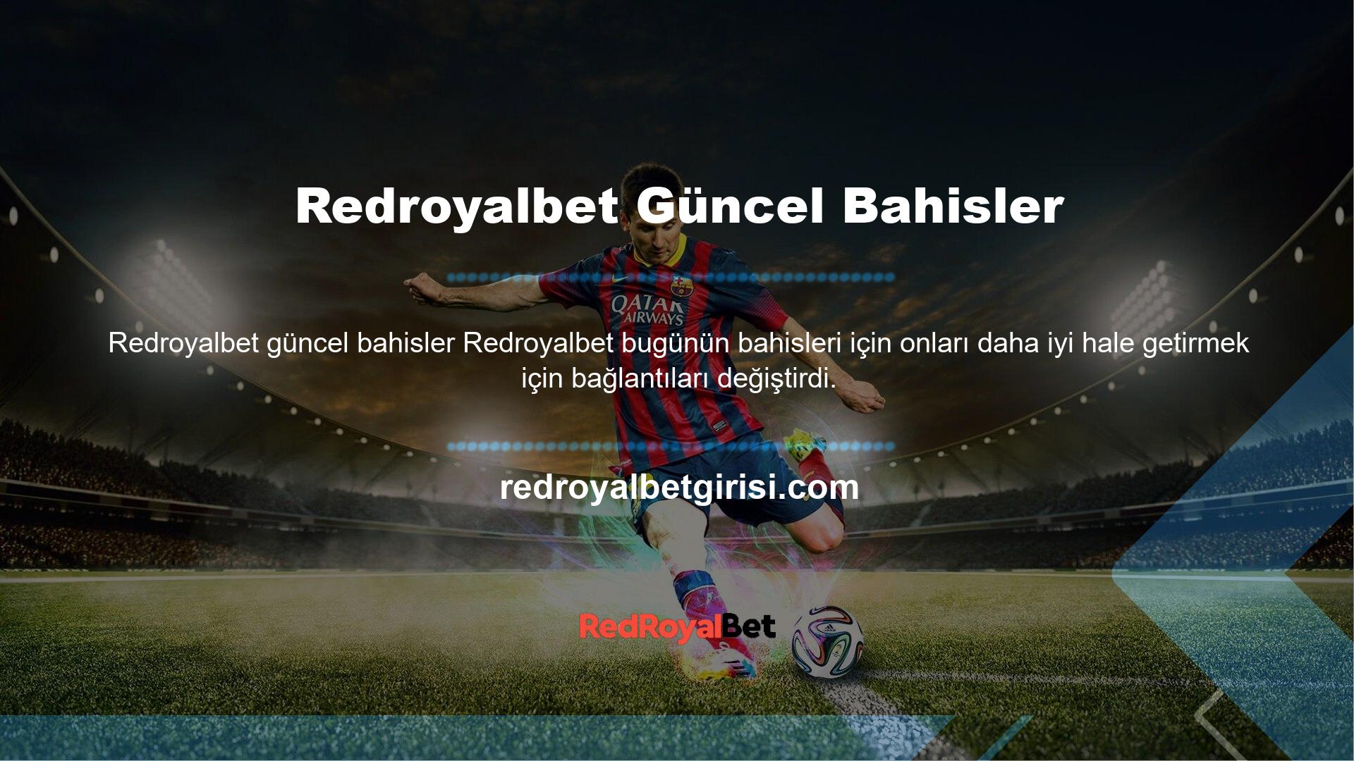 Redroyalbet birçok farklı şeye bahse girmeyi kolaylaştıran bir sistem yarattı